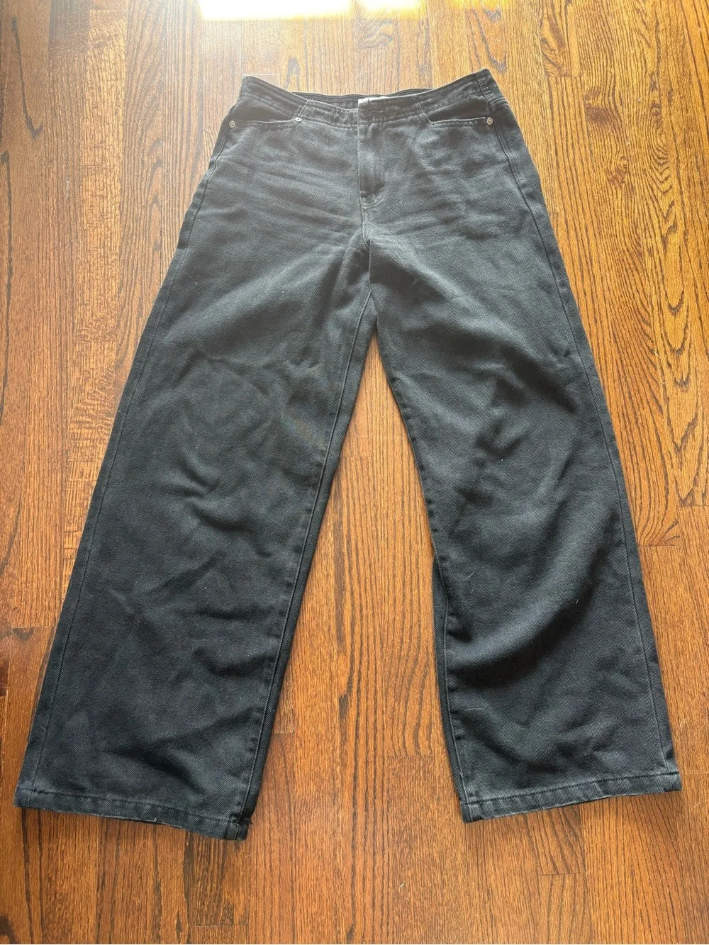 Wide leg jeans